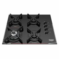 COOKTOP SUPREME - PRETO - 4 BOCAS - ACENDIMENTO SUPER AUTOMÁTICO
