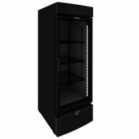 VCET V - 565 L - PORTA DE VIDRO - TOTAL BLACK