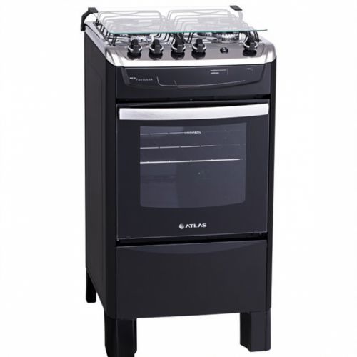 NEW FASTCOOK PRETO - 4 QUEIMADORES - 50 LITROS