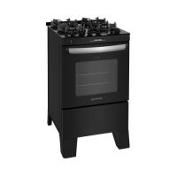 AGILE UP GLASS PRETO - 4 BOCAS -  50L
