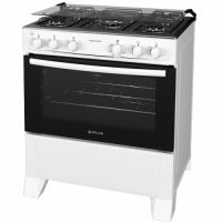 MÔNACO PLUS - BRANCO - 5 BOCAS - MESA INOX -  86,50 L