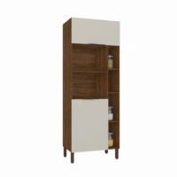 2610 - PANELEIRO DUPLO FORNO NICHO VIV LUZ