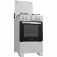 COLISEUM PLUS - BRANCO - 4 BOCAS - MESA INOX - 50 L