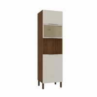 2613 - PANELEIRO MICRO 2BASC C/ 1 VD VIV LUZ