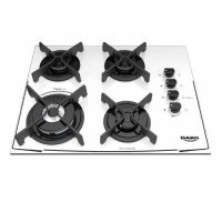 COOKTOP SUPREME  - BRANCO CRYSTAL CLEAR - 4 BOCAS - ACENDIMENTO SUPER AUTOMÁTICO